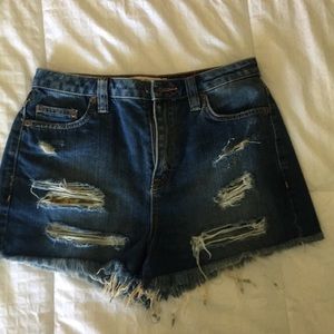 Jean shorts